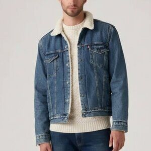 Levi's - Type III Men's Sherpa Trucker Jacket In The Morning Medium